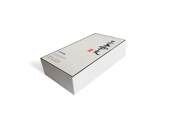 Cosmetic Food Storage Cardboard Boxes CDR Wine Carry Packaging With Vac Form