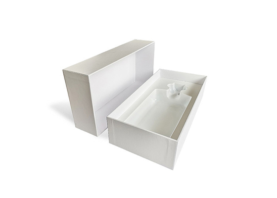 Cosmetic Food Storage Cardboard Boxes CDR Wine Carry Packaging With Vac Form