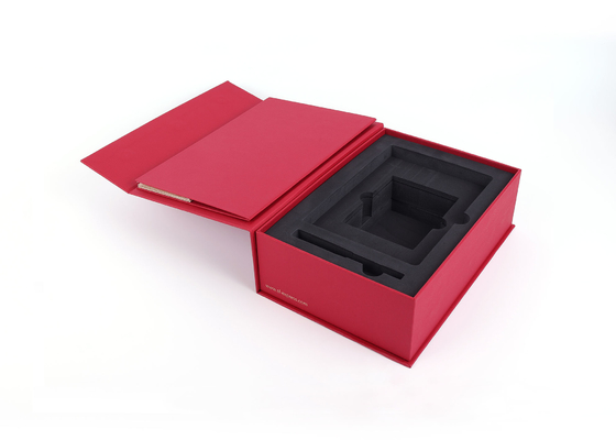 Magnetic Closed Rigid Cosmetic Packaging Box Paper For Promotion